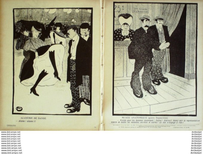 L'Assiette au beurre 1906 # 253 Les grands educateurs Fourment Crales