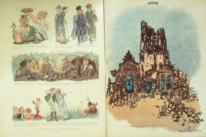 La Baïonnette 1915 # 004 (Bouillon De Kultur) Widhoppf Gerda Abel Neumont