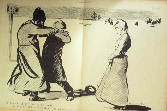 L'Assiette au beurre 1901 #   4 La France besogneuse Jossot Huard Dorvillot