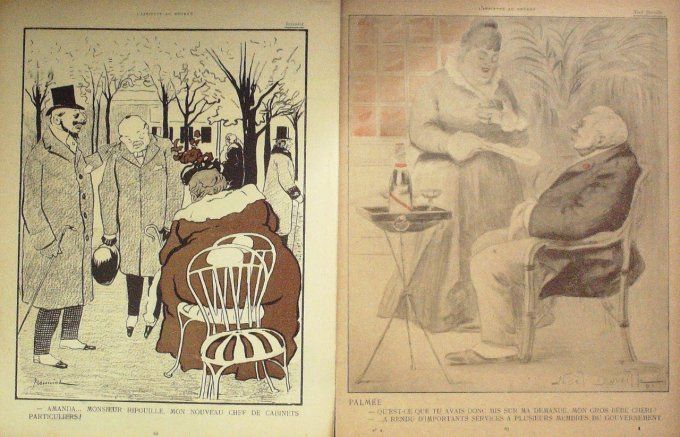 L'Assiette au beurre 1901 #   4 La France besogneuse Jossot Huard Dorvillot
