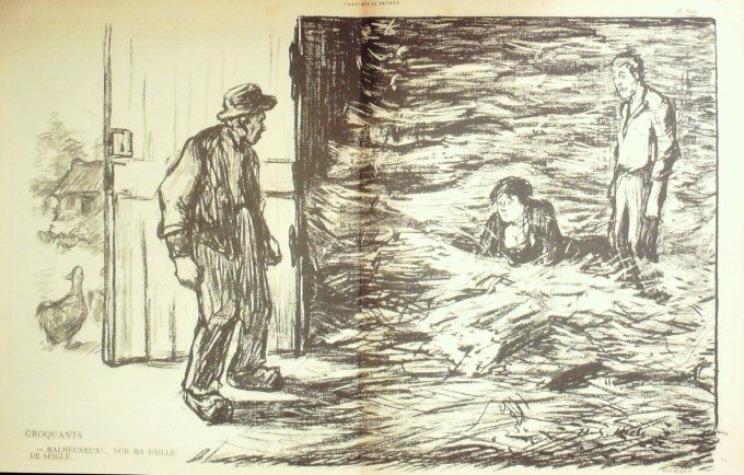 L'Assiette au beurre 1901 #   4 La France besogneuse Jossot Huard Dorvillot