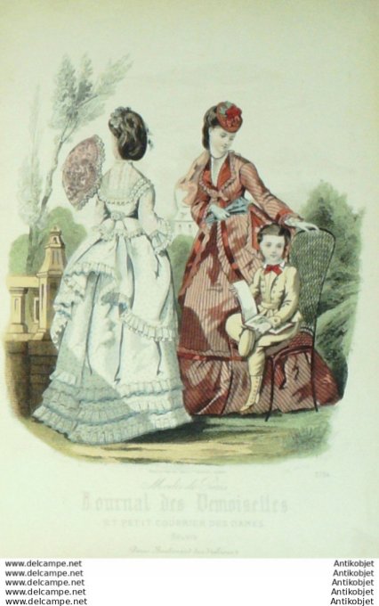 Journal de Demoiselles 1871 # 3794