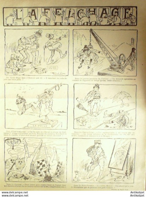 Le Rire 1919-02-22 #   8 Journal humoristique Ed.Originale Socialisme