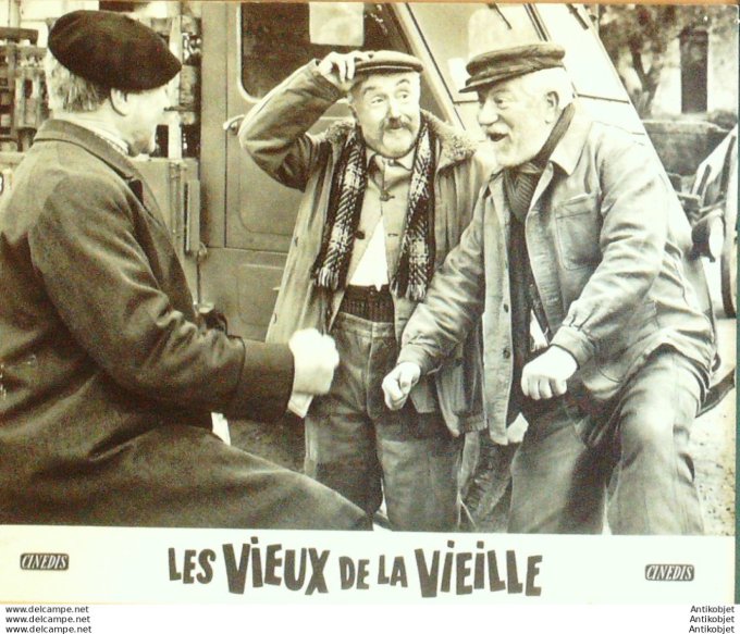 Les Vieux De La Vieille Gabin Jean Noel Noel (Photo D'exploitation Du Film 3) 1960