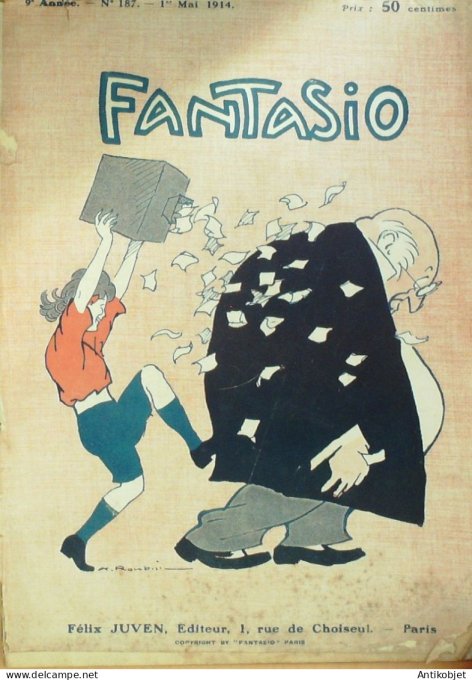 Fantasio 187 1914 Rictus Renouardt Lendecke