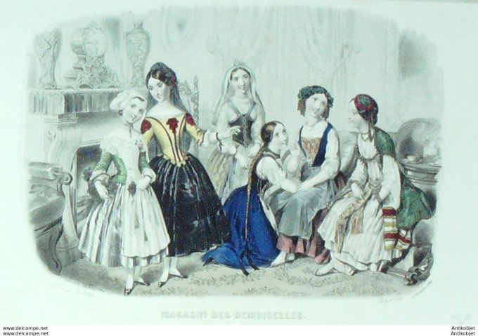 Magasin des demoiselles 1849 # 12 Travestissements