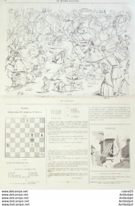 Le Monde illustré 1867 n°510 Japon Ambassadeurs Egypte Caire Algérie Mouzaiaville Dreux (28)