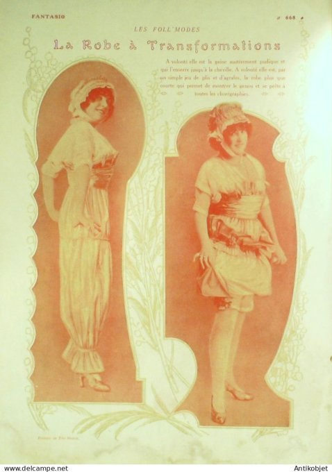 Fantasio 187 1914 Rictus Renouardt Lendecke