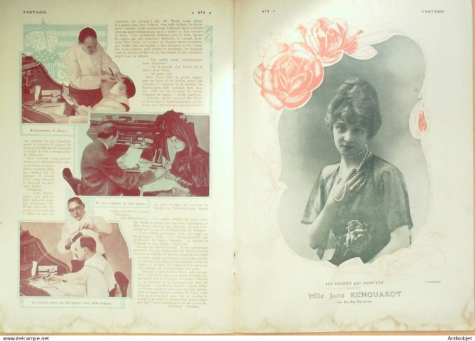 Fantasio 187 1914 Rictus Renouardt Lendecke