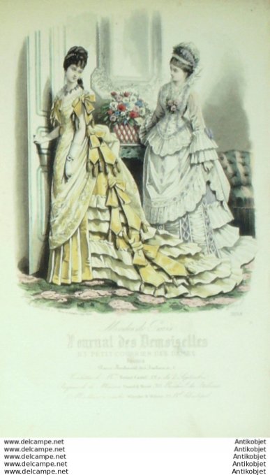 Journal de Demoiselles 1873 # 3958 (Maison Bréant-Castel)