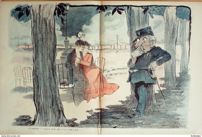 L'Assiette au beurre 1904 # 186 Le taxamètre Hap Carl