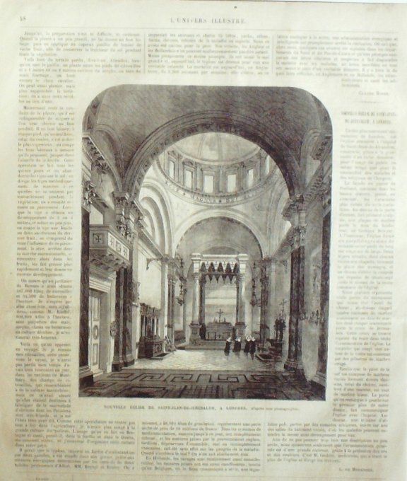 L'Univers illustré 1866 # 504 Sarreguemines (57) Grèce Athènes Rembrandt
