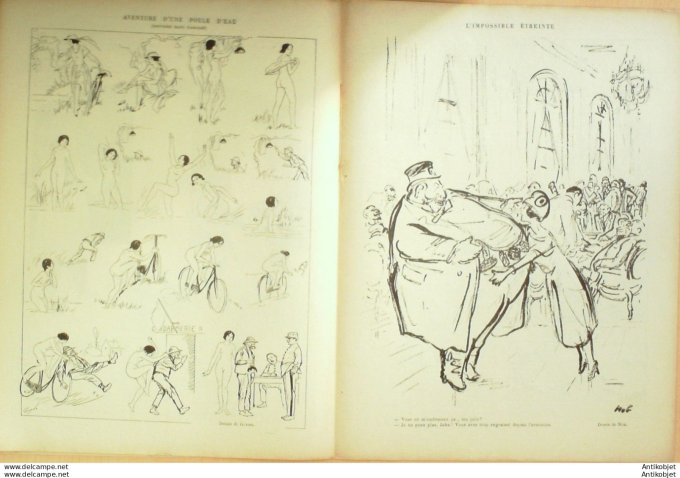 Le Rire 1921-08-20 # 133 Journal humoristique Ed.Originale Casino Machin-Les-Bains