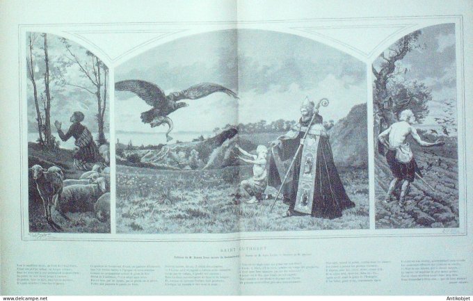 Le Monde illustré 1880 n°1200 Pont-à-Mousson (54) Argentine Buenos-Aires Espagne Tolède