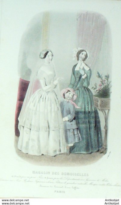 Magasin des demoiselles 1849 #  3 Mariée