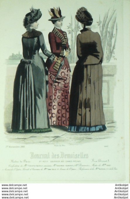 Journal de Demoiselles 1883 # 4440 (Maison Tissier-Bourely)