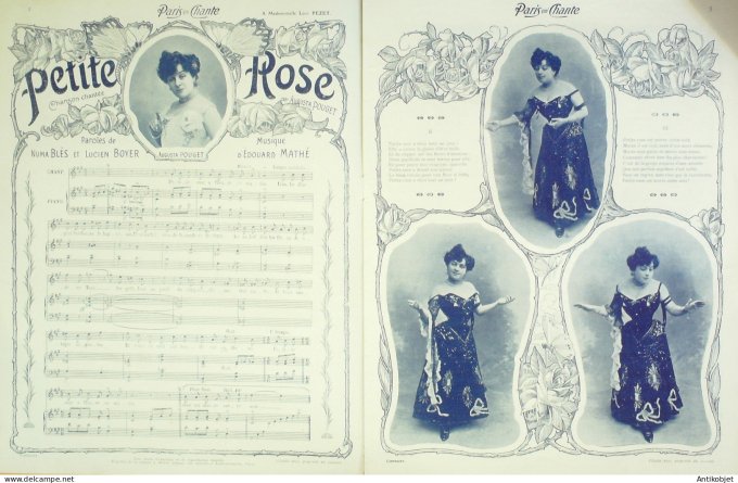Paris qui chante 1903 #41 Pouget Yvain De Lilo Fursy Numa Blés
