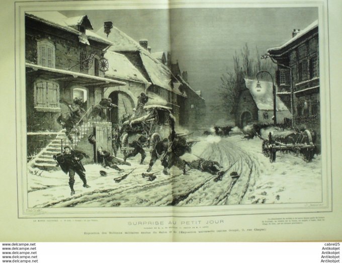 Le Monde illustré 1878 n°1105 Ferney (01) Château Voltaire Victorien Sardou Expo Csarda Des Tziganes