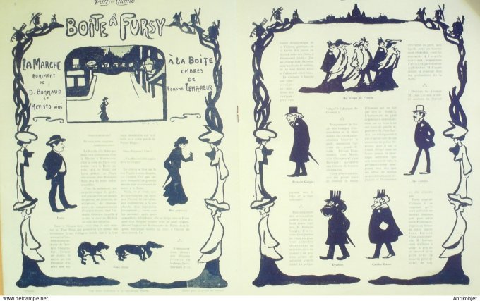 Paris qui chante 1903 #41 Pouget Yvain De Lilo Fursy Numa Blés