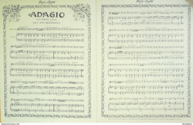 Paris qui chante 1903 #41 Pouget Yvain De Lilo Fursy Numa Blés