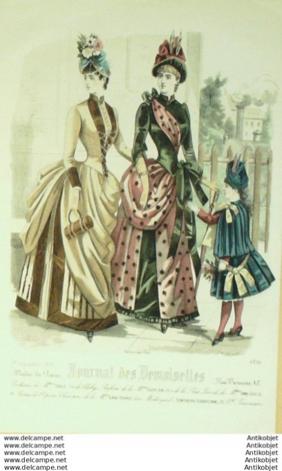 Journal de Demoiselles 1885 # 4536 (Maison Turle)