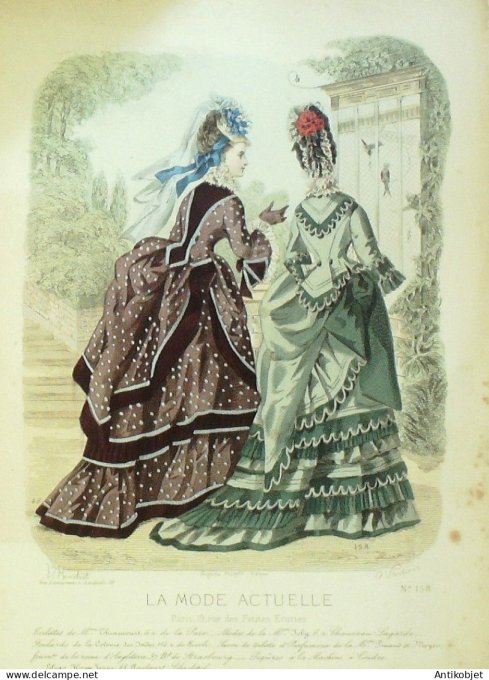 La Mode actuelle 1852 # 158 (Maison Chaucourt)