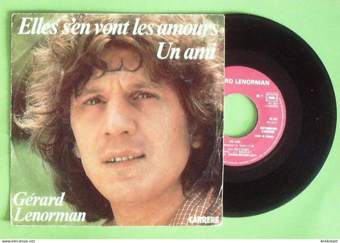 Lenorman Gérard 45T SP Elles s'en vont les amours 1977
