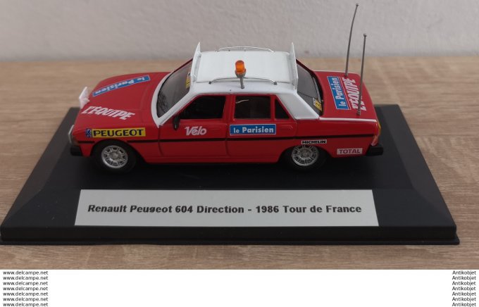 Peugeot 604 Direction Tour de France 1:43 1986