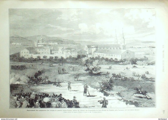 Le Monde illustré 1880 n°1235 Nîmes (30) Moscou Michel Strogoff Lisbonne