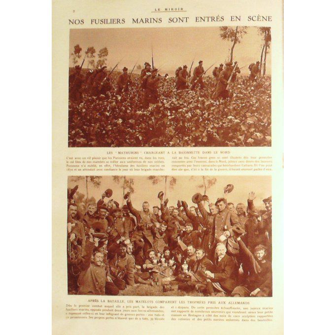 Le Miroir 1914 n° 50 LE HAVRE(76) HOLLANDE AUGUSTOVO