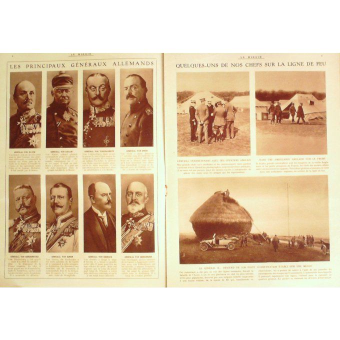 Le Miroir 1914 n° 50 LE HAVRE(76) HOLLANDE AUGUSTOVO