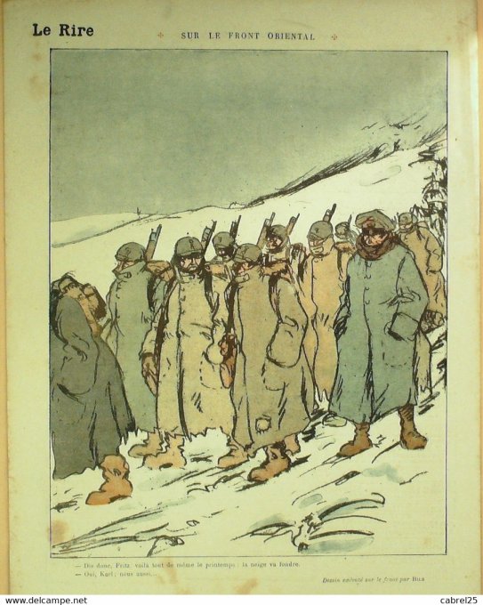 Le Rire Rouge 1916 n°  76 Faivre Bils Pavis Nob Mirande MétivetVion Radiguet Hautot