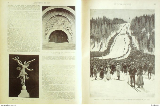 Le Monde illustré 1900 n°2240 Kimberlet Prétoria Tugela Colenso Mafeking Transvaal Ladysmith