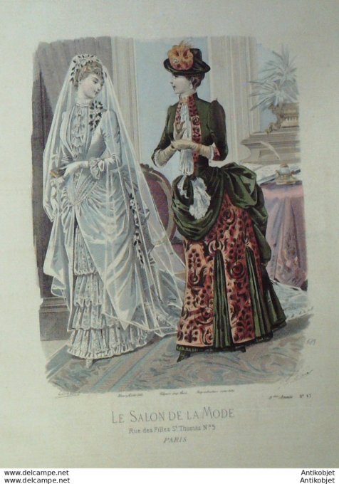 Gravure La Mode illustrée 1862 n°49 (Costumes d'enfants)