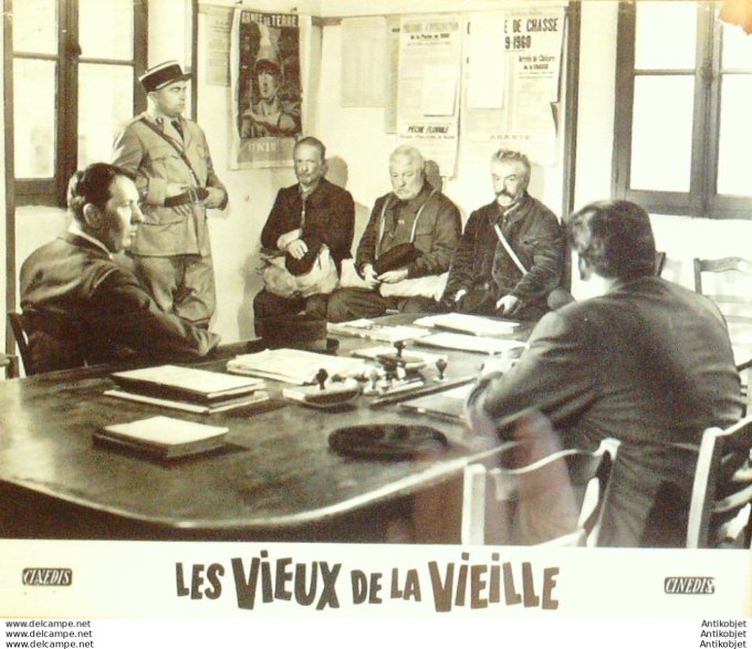 Les Vieux De La Vieille Gabin Jean Noel Noel (Photo D'exploitation Du Film) 1960