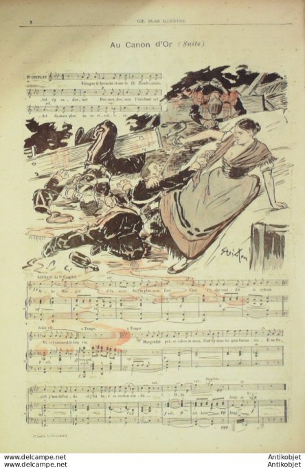 Gil Blas 1892 n°11 Guy MAUPASSANT Mikhael EPHRAIM Raoul PONCHON Léon MAILHOL