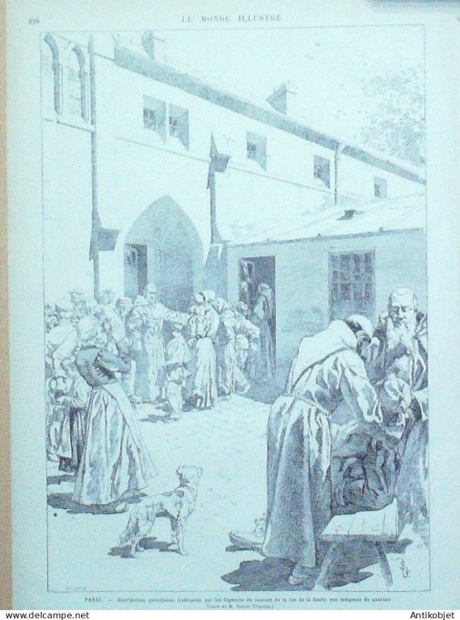 Le Monde illustré 1880 n°1213 Lisbonne Belem asco de Gama Camoens Russie St-Pétersbourg Alexandrowna