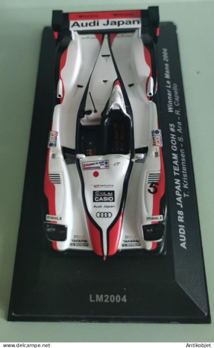 Audi R8 Japan Team Goh # 5 Winner Le Mans  2004 LM2004 IXO 1/43