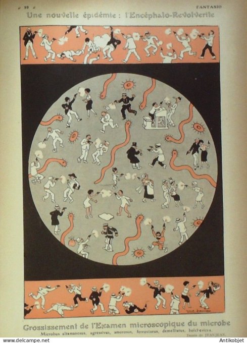 Fantasio 351 1921 Lucet Willette Vertes Del Marle JeanJean Milliere