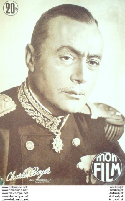 Mon Film 386 54-01-13 Madame de Danielle Darrieux Vittorio de Sica