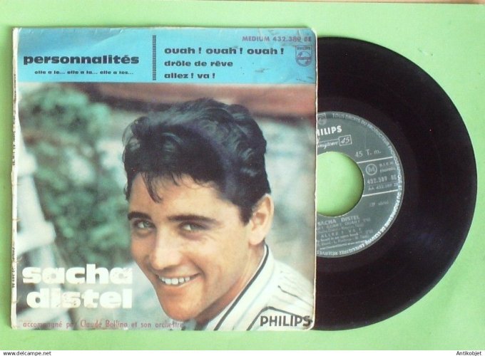 Distel Sacha 45T EP Drà´le de rêve 1959