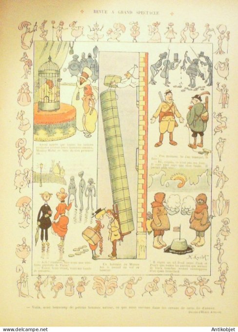 Le Rire 1909-11- 6 # 353 Journal humoristique Ed.Originale L'Injustice des hommes