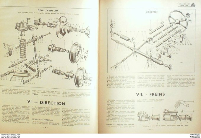 R.T Automobile Mga 1500 1600 et Twin Cam Perkins 168 # 1960