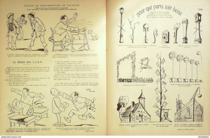 Le Rire 1924-09-20 # 294 Journal humoristique Ed.Originale Tailleur homme