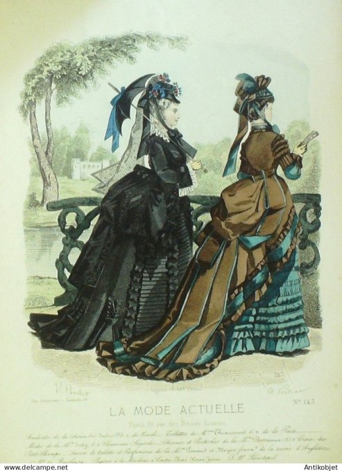 La Mode actuelle 1851 # 143 (Maison Cie des Indes)