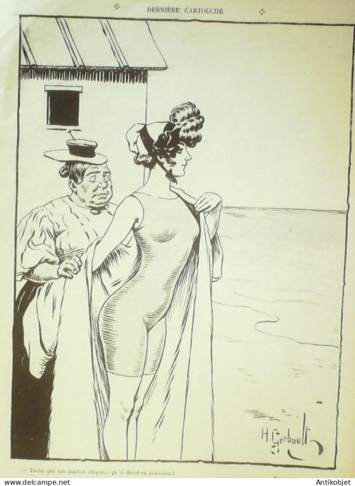Le Rire 1907-08- 3 # 235 Journal humoristique Ed.Originale Les tapeurs