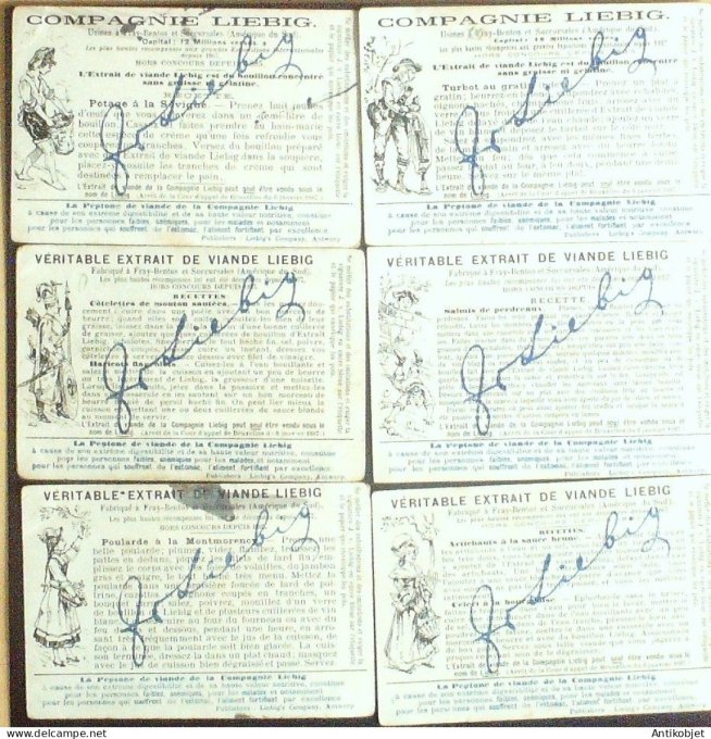 Chromo Liebig Sang  541 Les boules de neige (1897)