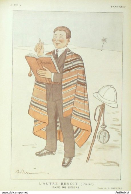 Fantasio 335 1921 Le Quesne Herouard Mirande Faivre JeanJean Vallee