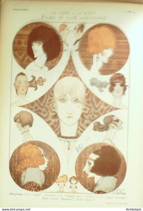 Fantasio 335 1921 Le Quesne Herouard Mirande Faivre JeanJean Vallee