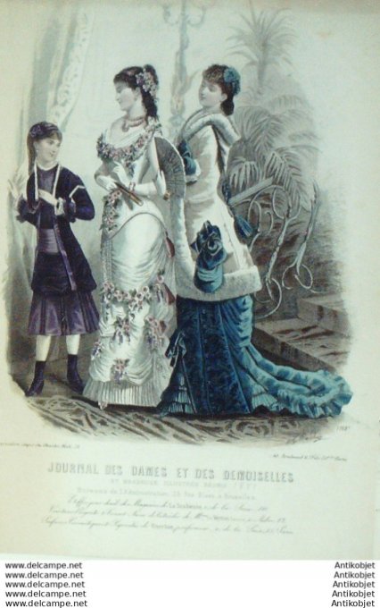 Journal des Dames Demoiselles 1881 # 1768 (Maison Scabieuse)
